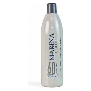  Marina Color Oxidizing Emulsion Cream For Activating Hair Color and Intensive Lightening, 60 Vol - 1000ml 