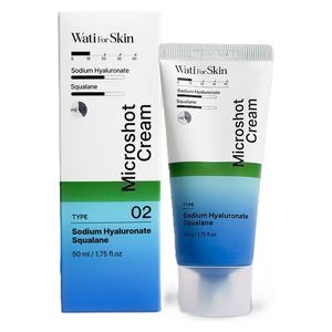  Wati For Skin Hyalutonic Squalane Microshot Cream - Dry and Normal Skin, 50ml 