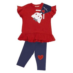  Kitty Girl T-shirt&Leggings Set - 6Y 
