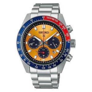 ساعة سيكو للرجال SSC947P1 - عرض بعقارب, سوار من الستانلس ستيل - سلفر