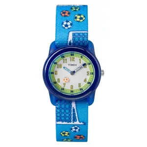 Timex Watch TW7C16500 For Kids - Analog Display, Fabric Band - Blue