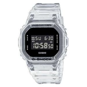  Casio Watch DW-5600SKE-7DR For Men - Digital Display, Resin Band - White 
