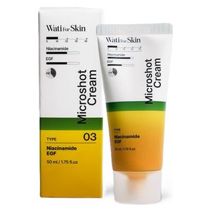  Wati For Skin Niacinamide EGF Microshot Face Cream - For All Skin Types, 50ml 