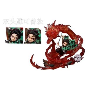  Demon Slayer - Tanjiro Kamado - Hinokami Kagura Fire Dragon Figure 