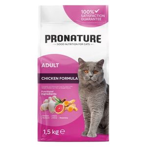 Pronature Adult Cat Food Chicken & Rice Daily Protect White