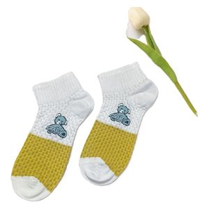  24 Socks for Unisex -  Milky White 