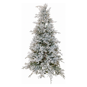  شجرة كرسمس ثلجية بانارة - 240 سم 