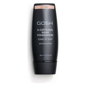  Gosh X-Ceptional Wear Foundation - Medium Coverage, Long-Lasting, 35ml, 14 Sand 