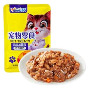 Liebao Chicken & Crab Meat Cat Food - 85g