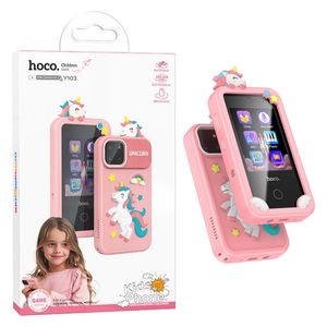 هوكو مشغل وسائط للأطفال - y103 - وردي