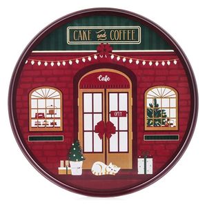  LC Waikiki Christmas Metal Tray - 24 cm 