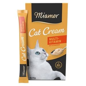 Miamor Multivitamin Cream Cat Snack - 6 Pieces
