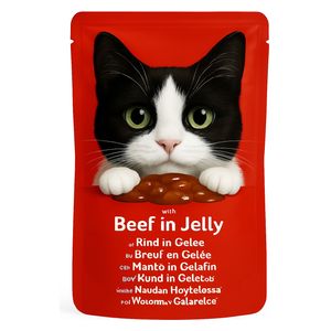Felix Beef in Jelly Cat Food - 85g
