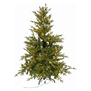  Green Christmas Tree with Lights - 150 cm 