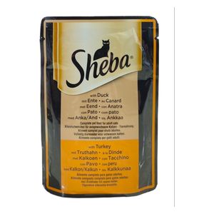  Sheba Duck & Turkey Cat Food - 85g 
