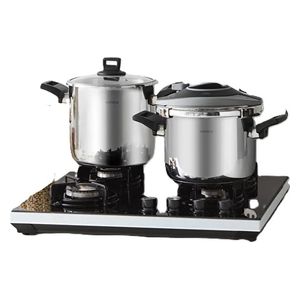 karaca Pressure cooker Set - 2 piece - Steel