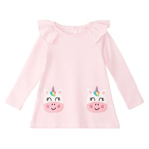  Unicorn Girl Pink Dress - 3Y 