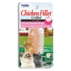 Inaba Crab Flavored Broth Cat Snack - 25g