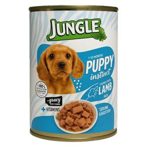 Jungle Instinct Puppy Food Lamb Chunks - 400g