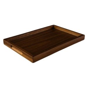  Rectangular Wooden Tray - Wood 