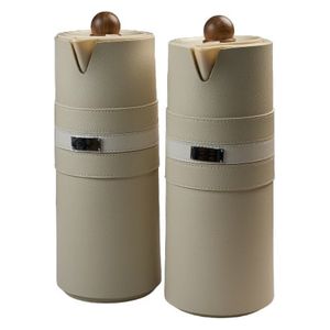 رقة هوم ترمس حراري مع قاعدة - قطعتين - HLXF-024B - بيجي