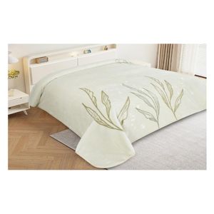  كانون بطانية مزدوجة 240X220 سم - بيجي 