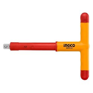 Ingco HITH121 - Insulated T-Handle Socket Wrench - 200 x 140mm - Light Orange 