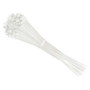  Deli Tools DL506142 - Cable Ties - 4x200mm, 200 pieces - White 