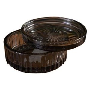  Colored Glass Serving Bowel, S - Gray 