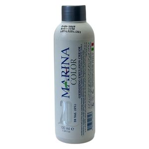  Marina Color Oxidizing Emulsion Cream For Activating Hair Color and Intensive Lightening, 20 Vol - 100ml 