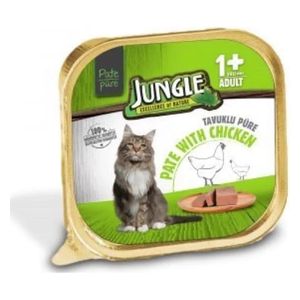  Jungle Adult Pate with Chicken Cat Food - 100g 