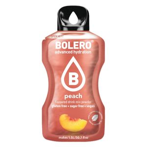  بوليرو بودرة شراب للترطيب بنكهة الخوخ - 24 ظرف × 3 غم 