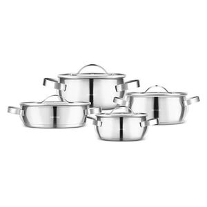  طقم ادوات طهي كاراكا - 8 قطع - ستيل 