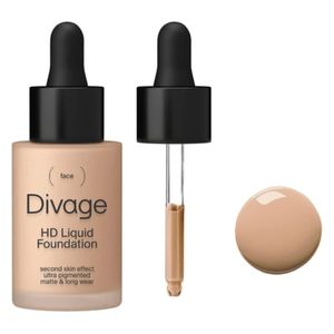  Divage HD Liquid Foundation, For All Skin Types - 02 Sand 