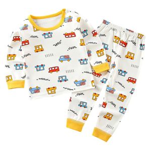 طقم بيجاما للأولاد بنقشة حافلة - 3-4 سنوات 