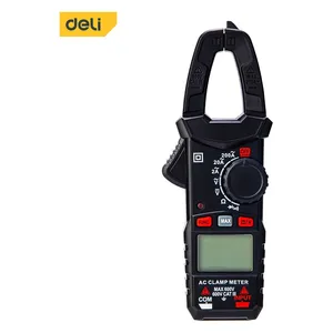  Deli Tools DL334201 - Digital Clamp Multimeter - Black 