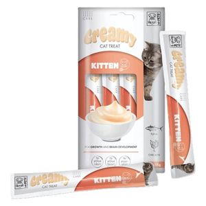  Creamy Brain Growth Kitten Snack - 4 Pieces 