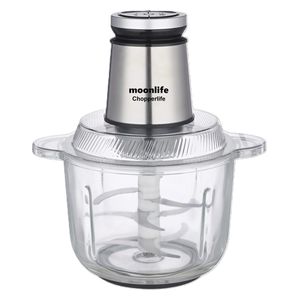  Moonlife MF329 - Chopper - 3L - 600W - Silver 