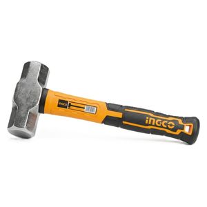  Ingco HSLH8803 - Sledge Hammer - 3 lbs - Light Orange 