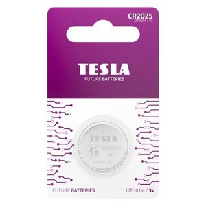  Tesla - Lithium Batteries - CR2025 3V - 1 pcs 