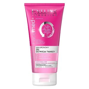  Eveline Cosmetics Face Med Hyaluronic Moisturising Face Wash Gel - Gently cleanses while maintaining hydration, suitable, 150 ml 