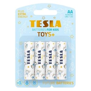  Tesla - Alkaline Batteries for Boys - AA + LR06 1.5V - 4 pcs 