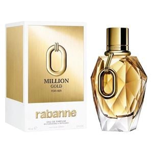  Million Gold by Paco Rabanne for Women - Eau de Parfum, 90ml 