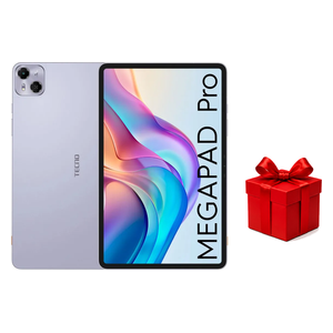  Tecno MegaPad Pro - Single SIM - 12-inch IPS Display - MediaTek Helio G100 - 10000mAh, 33W Charging with AI Features + Free Gift 