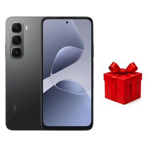  Infinix Hot 60i - Dual SIM - 6.7 inch IPS LCD - MediaTek Helio G81 Ultimate - 5160mAh, 45W Fast Charging with AI Features + Free Gift 