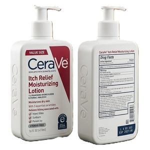 CeraVe Itch Relief Moisturizing Lotion - soothes skin irritation and provides long-lasting hydration, 473 ml 
