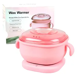  TARSHYRY Electric Wax Heater Device - quickly melts wax, Pink 