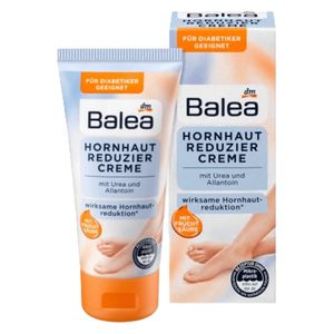  Balea Foot Horn Reduction Cream - Moisturizes and softens skin with Urea, Allantoin, and Glycerin, 50 ml 