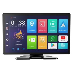  Porodo ADSCN-BK - 9-Inch Display - Android 13 System - Black 