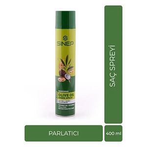  Sinep Olive Oil Sheen Spray - Nourishing Hair Polish, 400 ml 